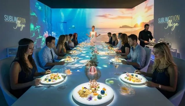 Restaurante del mundo Sublimotion Ibiza