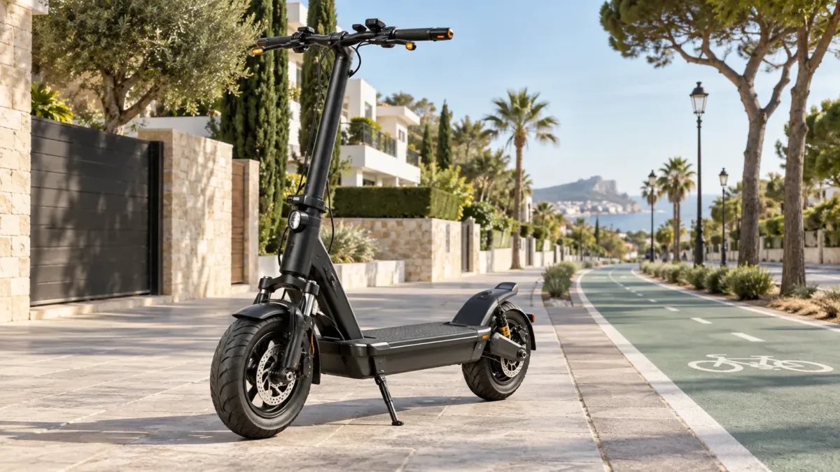 Patinete eléctrico premium certificado para circular por ciudad