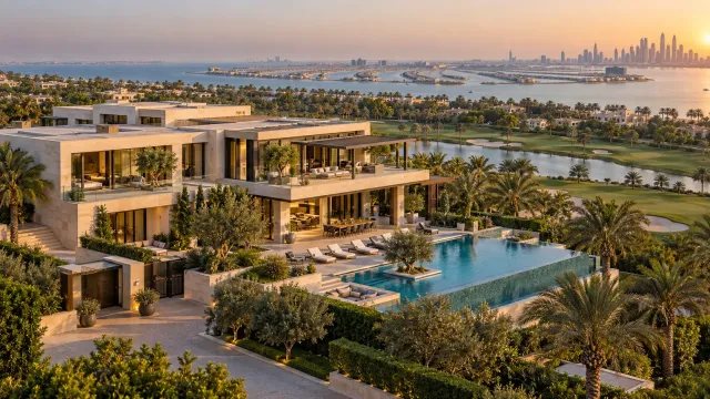 Lujo discreto entre Emirates Hills y Palm