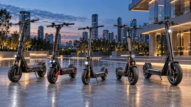 Comparativa de los mejores patinetes eléctricos premium de 2026