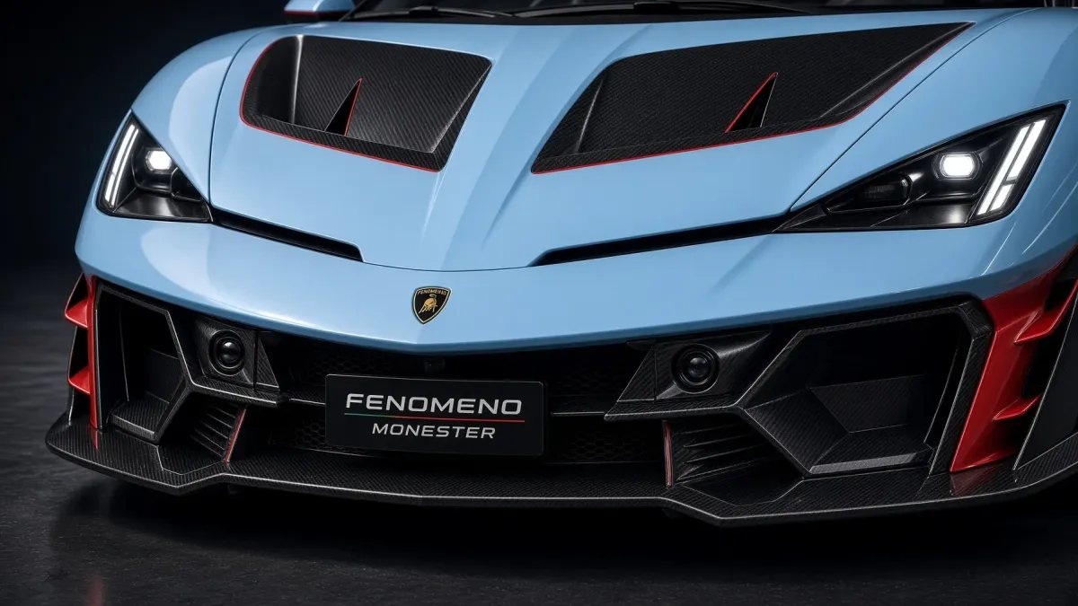 Lamborghini Fenomeno Roadster pare del capo
