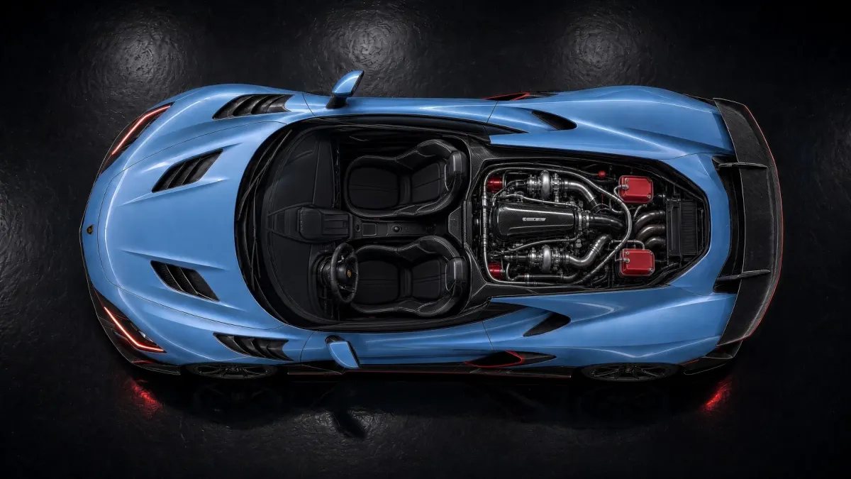Lamborghini Fenomeno Roadster zoan motor